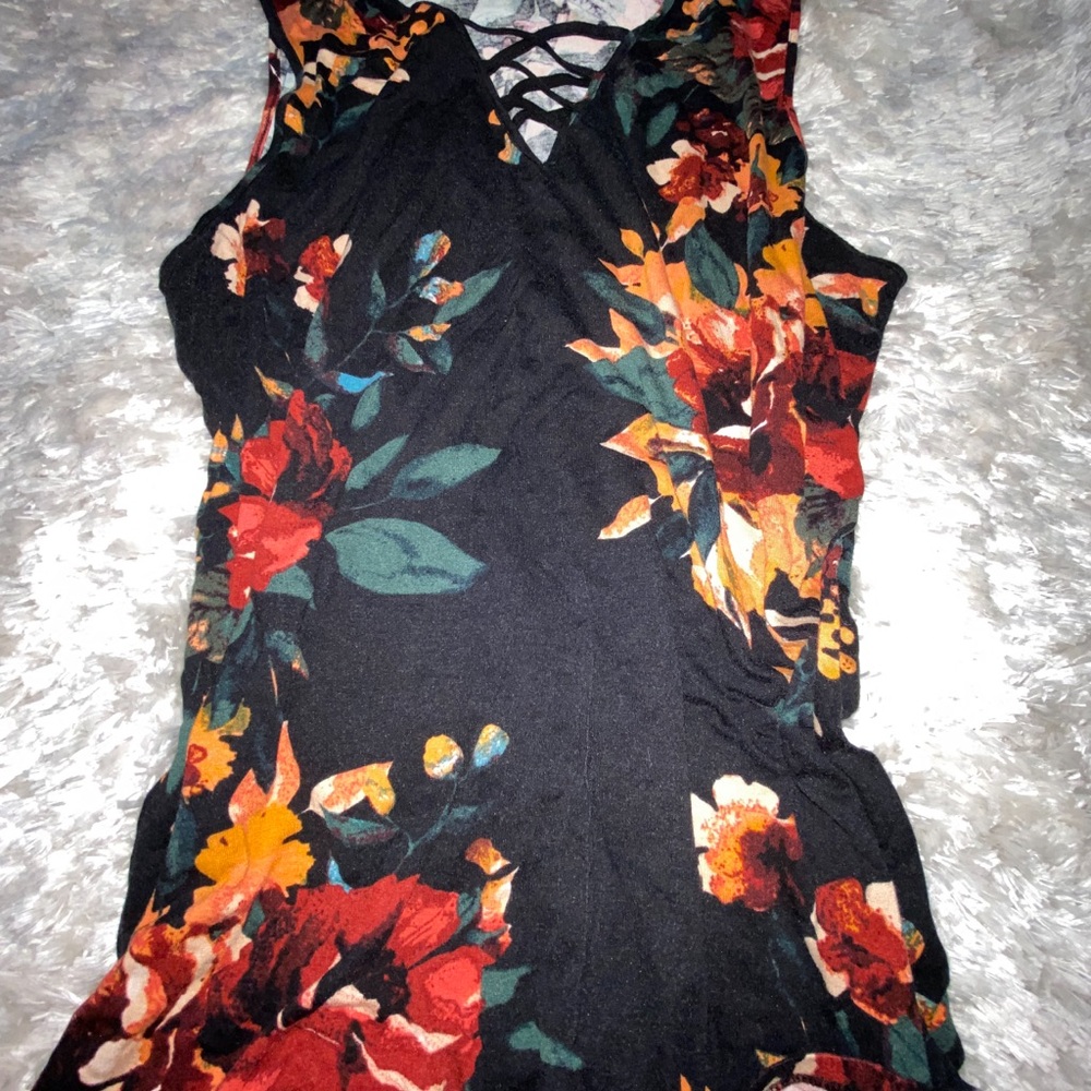 Floral Sleeveless tank
